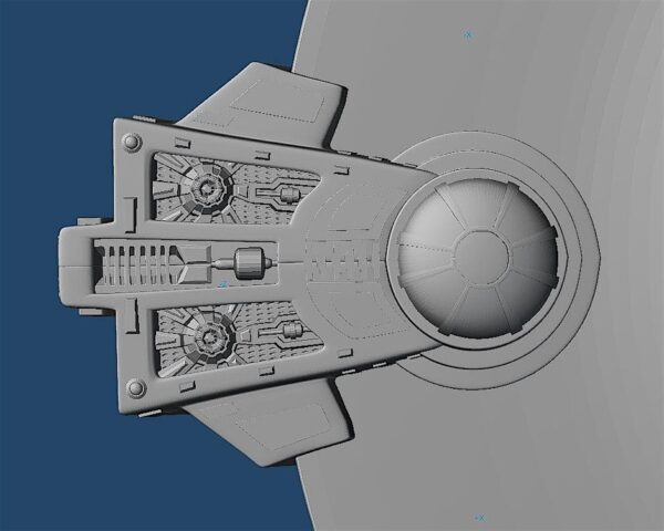 Impulse Engine Redesign (For 1/350 Scale Starship Enterprise ...